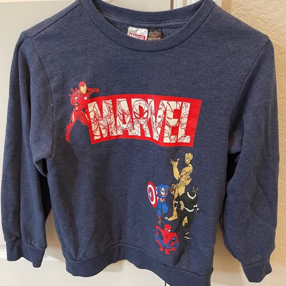Boys Marvel Sweatshirt! Excellent Condition!